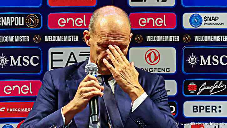 Allegri si commuove ricordando una telefonata di De Laurentiis: “Quella sera mia madre non stava bene”