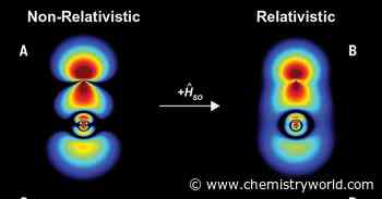 Relativity rewrites the textbook take on triple bonds, experiments on carbon–bismuth ion prove