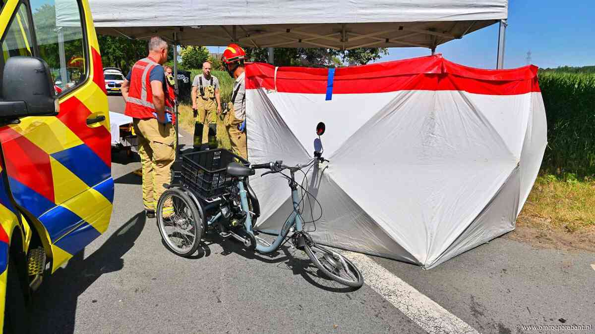 Man op driewieler ernstig gewond bij botsing met vrachtwagen in Budel