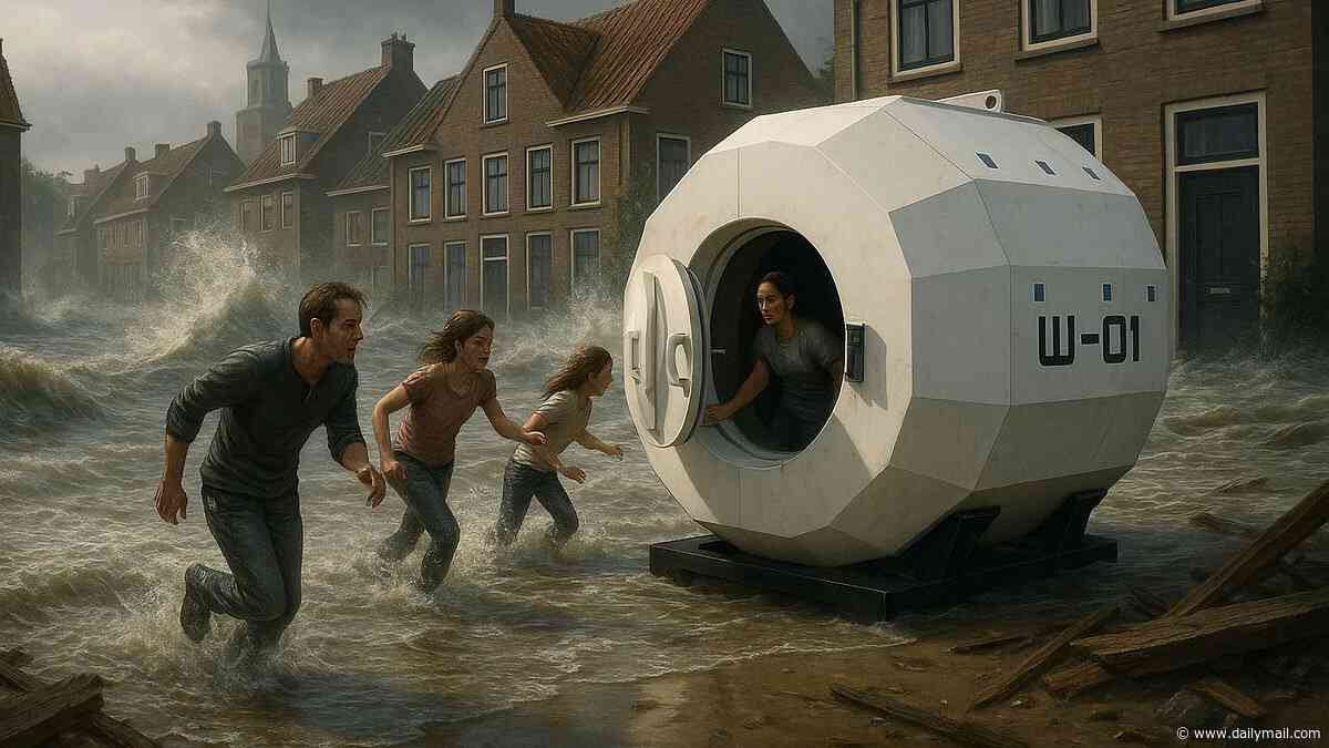 The futuristic pod that could help your family survive the apocalypse: £35,000 mobile Lifepod can fend off everything from bullets to bombings