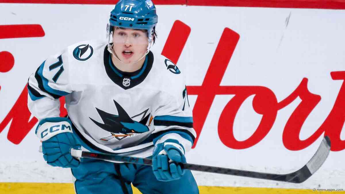 Sharks' Celebrini: Hometown discount on table