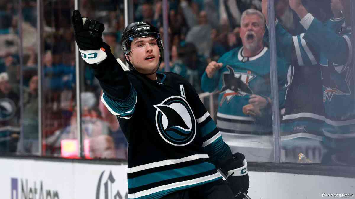 Macklin Celebrini on Sharks contract talks, Sidney...