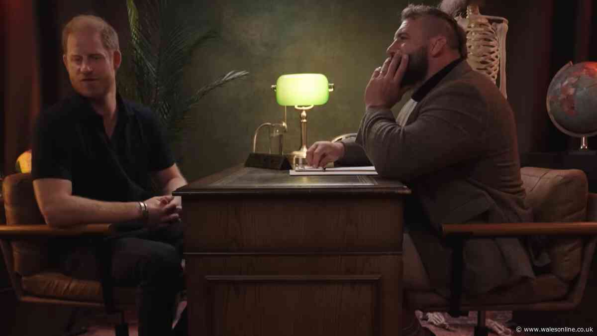 Joe Marler laughs in Prince Harry's face as he insists he's not ginger in chaotic interview