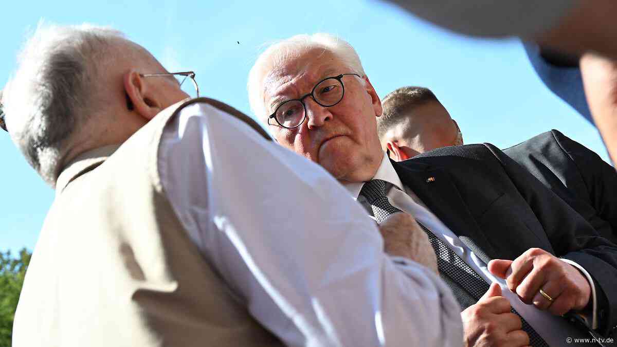 Gedenken an Flutkatastrophe: Steinmeier: "Schmerz und Leid sind nicht vergessen"