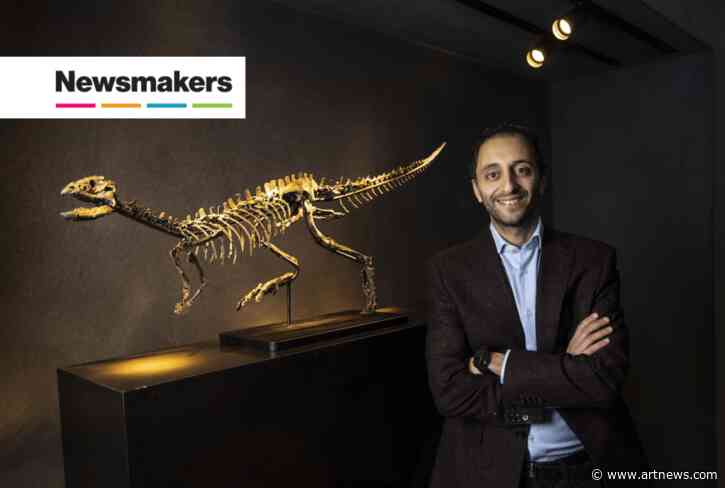 Dinosaur Dealer Sal Aaron Discusses the Fossil Market as Sotheby’s Sells T. Rex for Record $50 M.