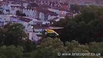 Air ambulance called to busy Bristol park
