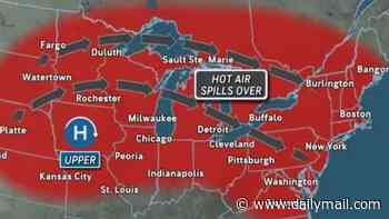 Extreme warning issued to millions as 'steam cooker' heatwave turns 25 states into a sauna