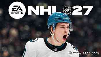 Celebrini, 20, youngest on EA Sports' NHL cover
