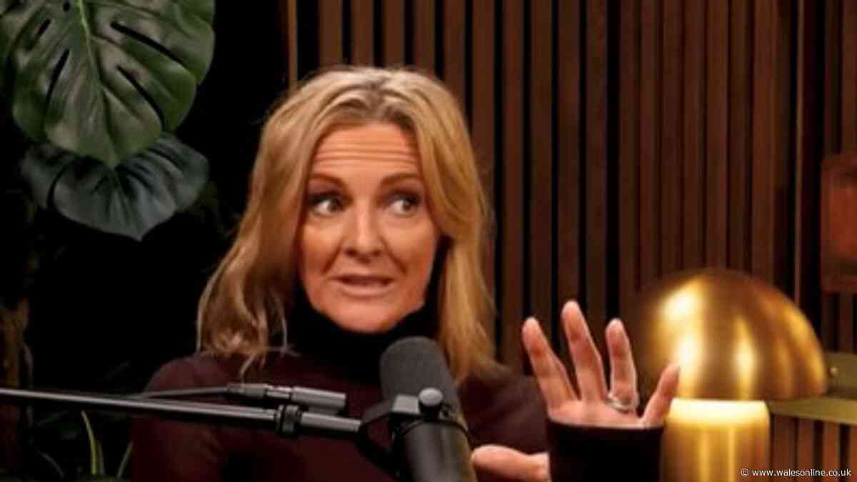 Gabby Logan's husband told her 'I'll leave you' during awkward moment in health battle