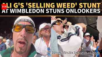 Ali G Leaves Wimbledon Crowd Speechless With Viral 'Selling Weed' Stunt