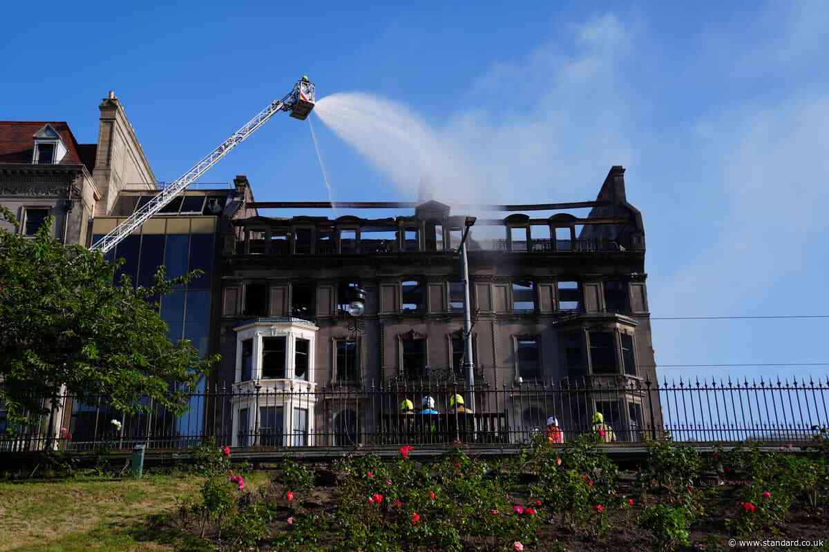 Princes Street to remain closed into Edinburgh’s festival season after fire