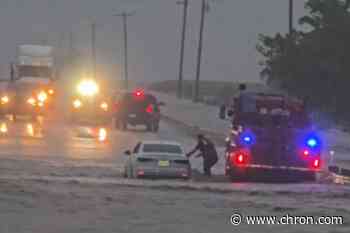 These Texas towns are under flood threat as storms dump up to 20 inches