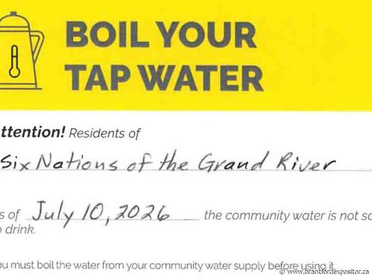 Six Nations water ‘not safe to drink,’ health officials say