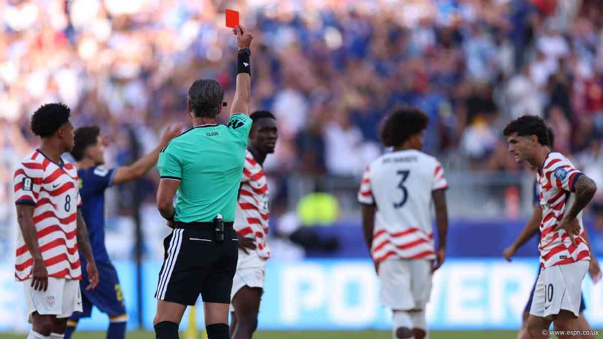 Balogun: Red card 'controversy' affected USMNT