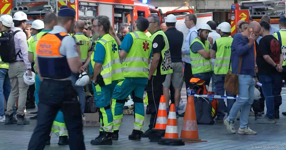 Vijf lichamen gevonden in lift na grote brand in centrum Brussel: ‘Drama dat ons diep raakt’