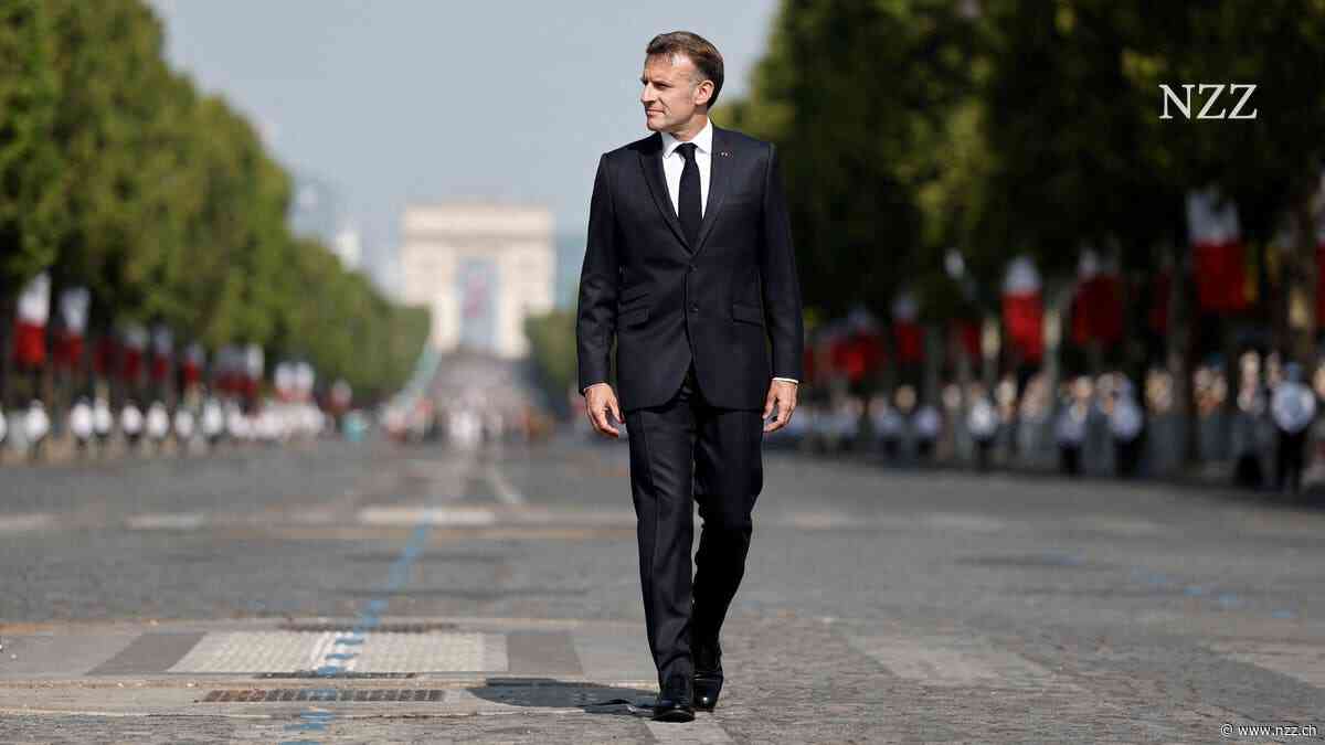 Macrons letzte Militärparade ist ein Signal an Moskau und Washington