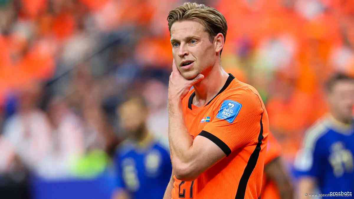 'De Jong mogelijk maandenlang uit de roulatie wegens zware knieblessure'