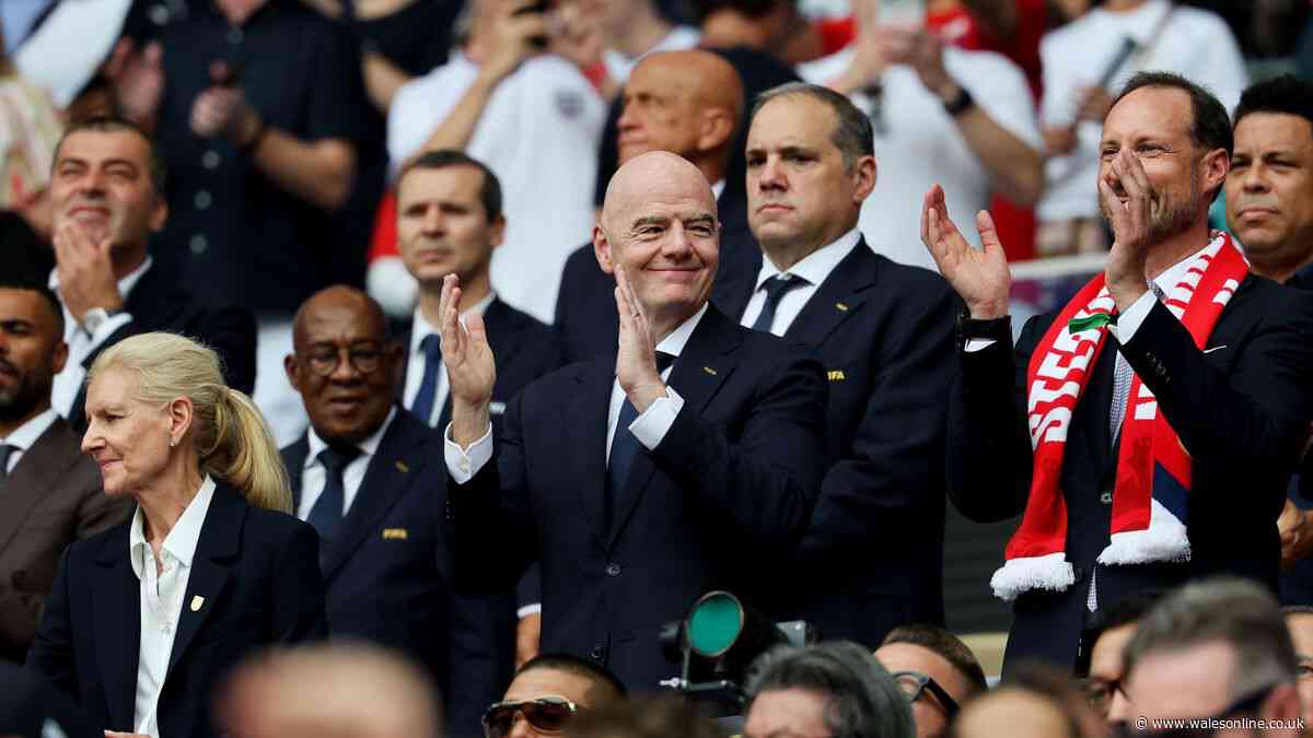 FIFA president reported for behaviour as he leaves World Cup before England game