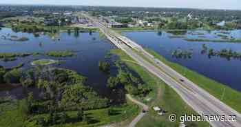Water levels beginning to recede in Brandon, Man., city says