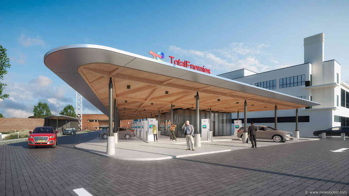 Traditioneel tankstation van TotalEnergies gaat volledig op de schop: benzine maakt plaats voor elektrisch