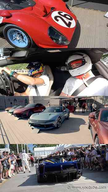 Relive all the thrills of the Goodwood Festival of Speed. #ScuderiaFerrari #FerrariRaces #Ferrari