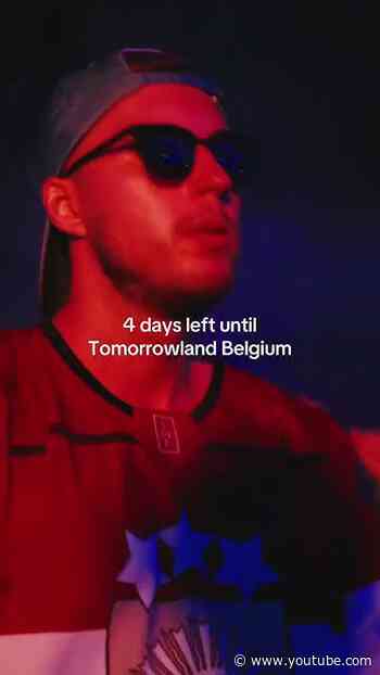 4 days left until Tomorrowland Belgium.