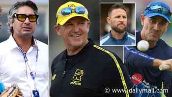REVEALED: England's nine-man shortlist to replace Brendon McCullum as Test coach - including Ashes nemesis and shock outsider