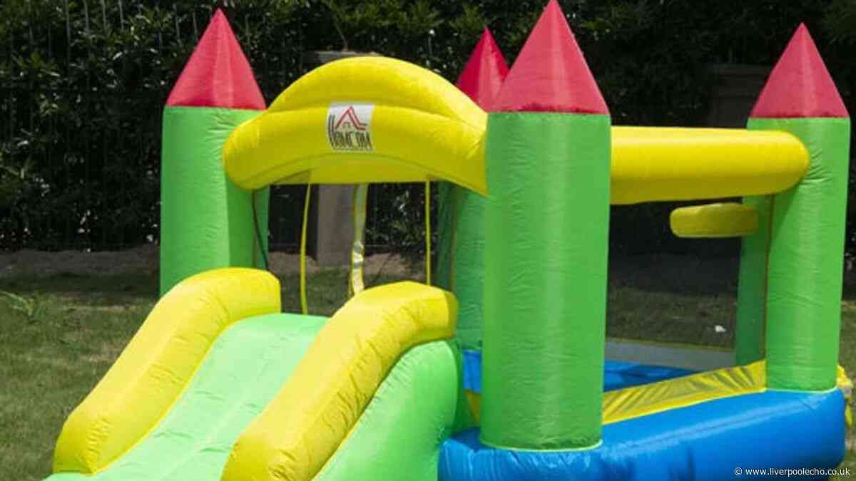 Family left 'traumatised' after son gets head trapped in bouncy castle