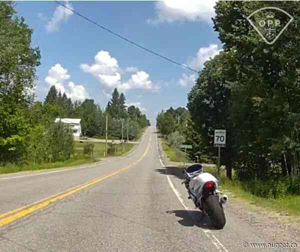 A suspended driver facing multiple charges from North Bay OPP