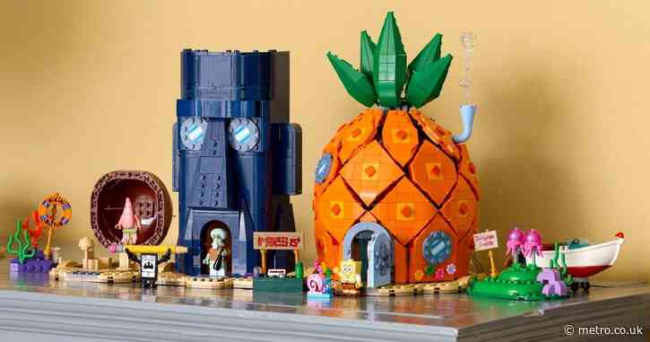 Lego has unveiled a £190 SpongeBob SquarePants set for adults – and it’s awesome
