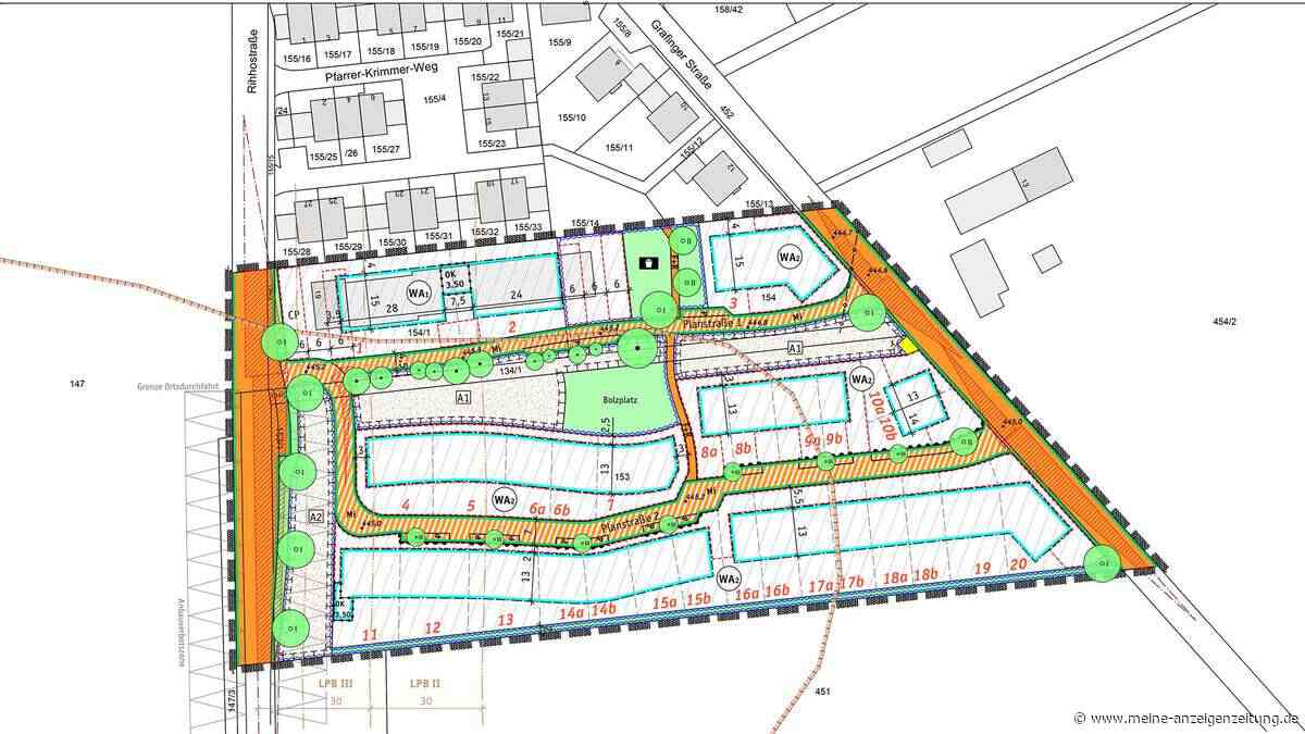 Bebauungsplan für 52 Wohneinheiten: Gemeinderat billigt neues Viertel