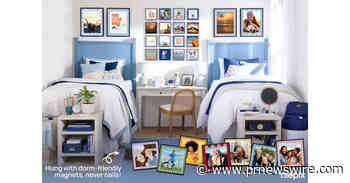 TilePix Launches "Bordered Designs" Dorm Décor Line at Walgreens, Redefining Student Wall Style with Trendy Photo Borders and Bold, Nail-Free Dorm Decor Solutions