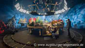 Zu Besuch am Filmset: Die Augsburger Puppenkiste verfilmt das Kinderbuch „Der Regenbogenfisch“