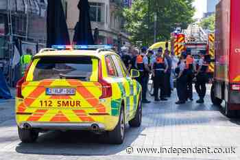 Several people found dead in lift after fire at Brussels construction site