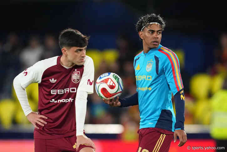 Confirmed: Three Barcelona players start for Spain vs France as Pedri benched again