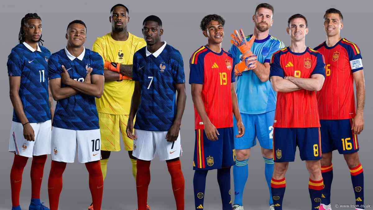 France vs. Spain LIVE: World Cup 2026 updates as E...