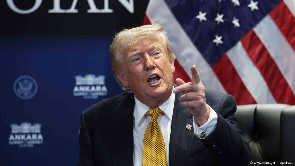 Donald Trump: US-Präsident will nun doch auf Schutzzoll für Schifffahrt durch Straße von Hormus verzichten