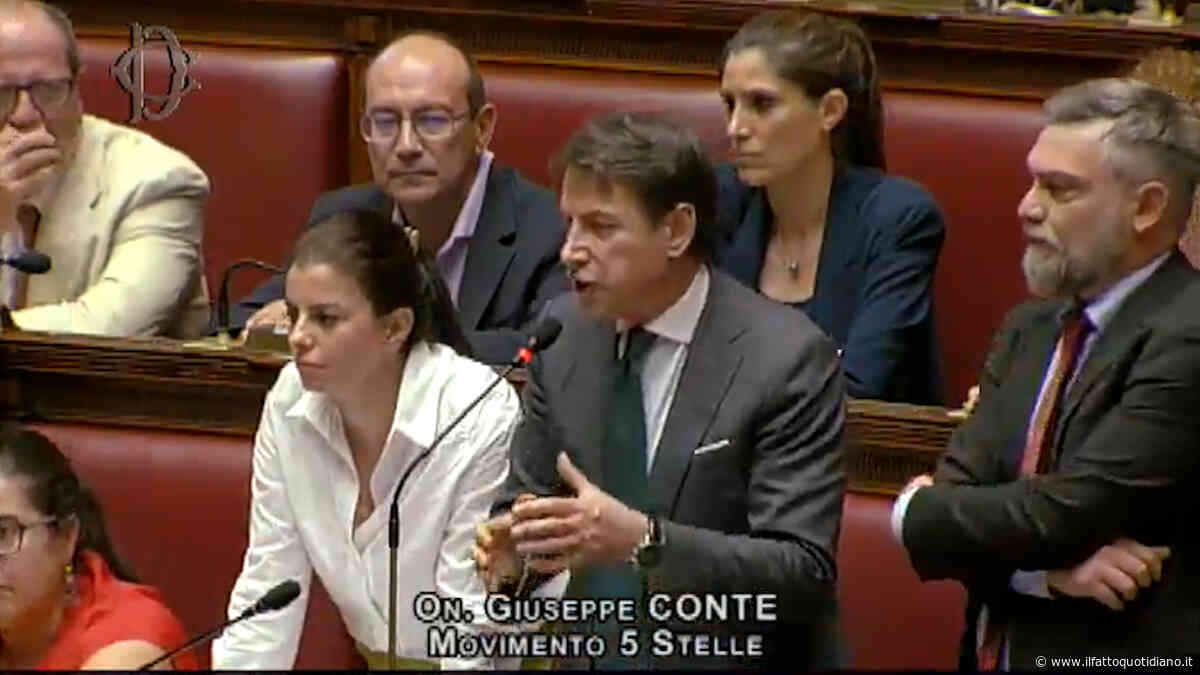 Legge elettorale, Conte: “Siete andati sotto, avete sfiduciato Meloni. Ora aprite la crisi di governo e andate a casa”