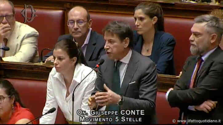 Legge elettorale, Conte: “Siete andati sotto, avete sfiduciato Meloni. Ora aprite la crisi di governo e andate a casa”