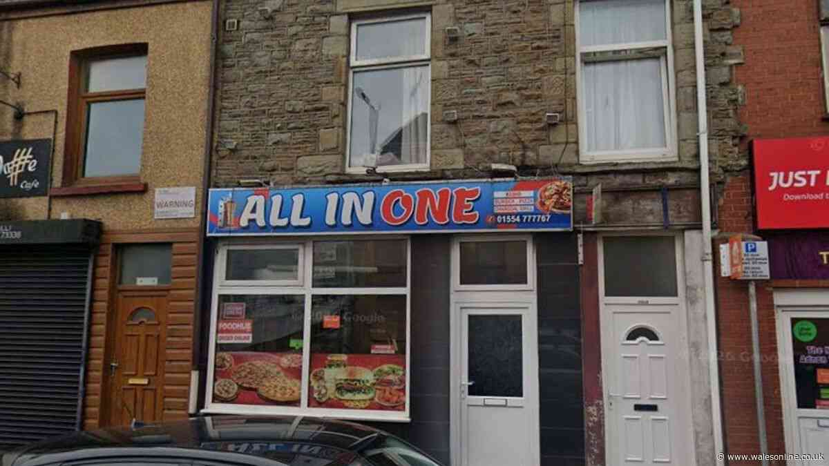 Illegal workers found at Llanelli takeaway twice in five months