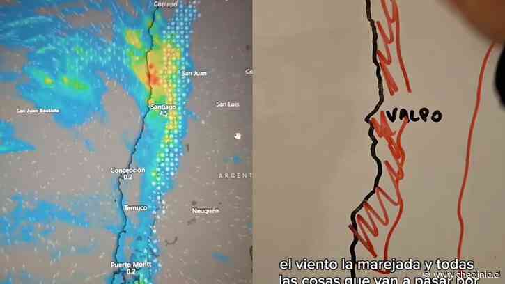 “Por favor prepárense”: influencer meteorológico se vuelve viral por enseñar qué hacer ante próximo sistema frontal