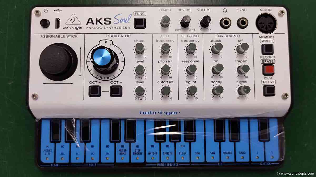 Behringer AKS Mini Synth First Look & Audio Demo
