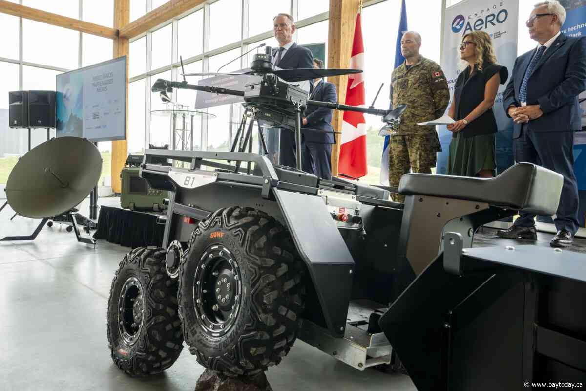 Ottawa to create facility for military drone research in Quebec