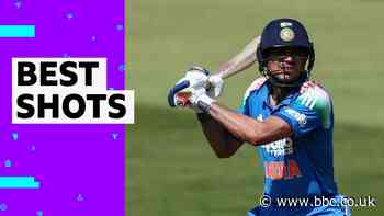 Gill's best shots before retiring hurt on 80