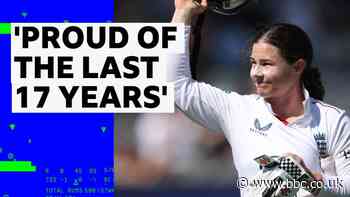 Beaumont 'proud' of England career