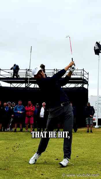 Jordan Spieth's bogey that won The Open.