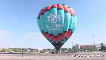 Rainbow Ryders unveil new "Hope Rising" hot air balloon