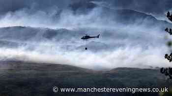 Dovestone and Tintwistle moor fires LIVE as more than 70 firefighters remain at scene