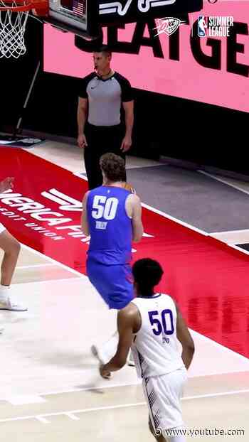 Dix with the dunk 💥 #okcthunder