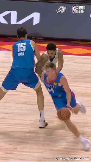 What a lob 😮‍💨  #okcthunder